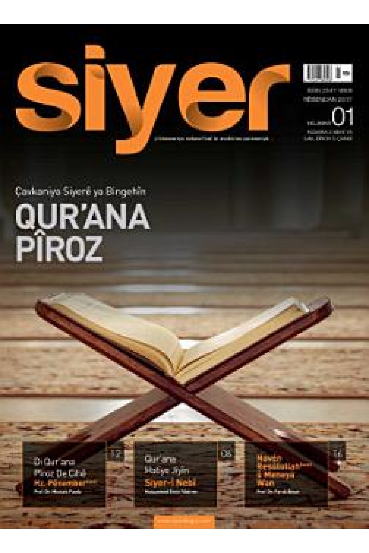 Siyer İlim Tarih ve Kültür Dergisi Sayı:1 (Kurdish)