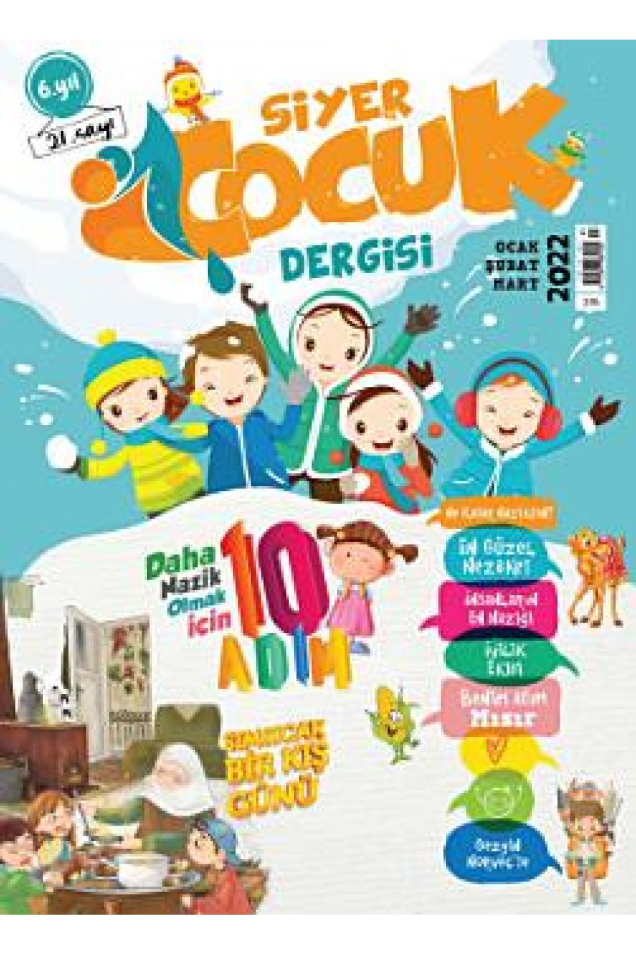 Siyer Çocuk Dergisi Sayı:21 / Ocak-Şubat-Mart 2022